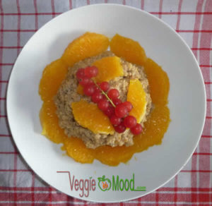 Quinoa façon riz au lait, cannelle-orange