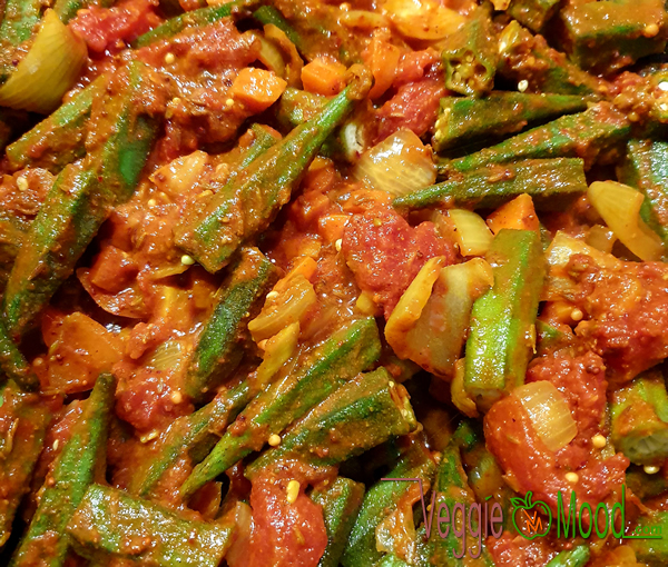 Recette gombos à l'indienne