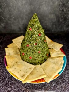Sapin de Noël au Boursin végétal