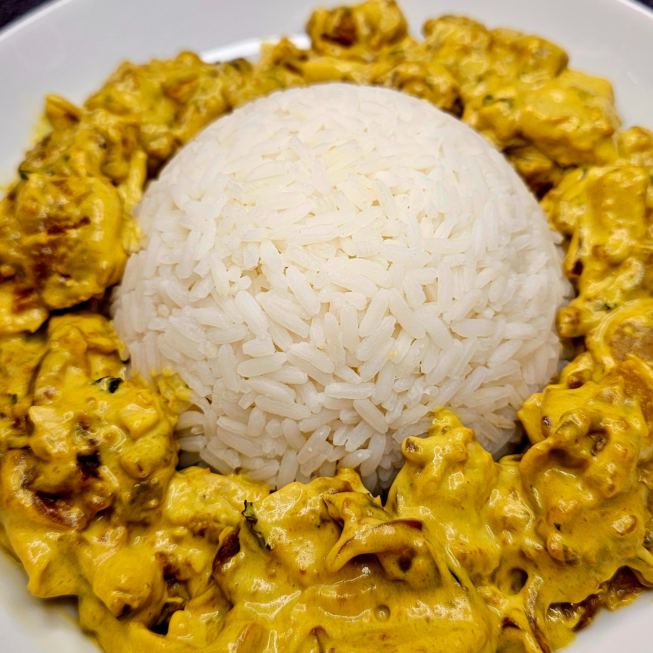 Emincé végétal à l'ananas caramélisé