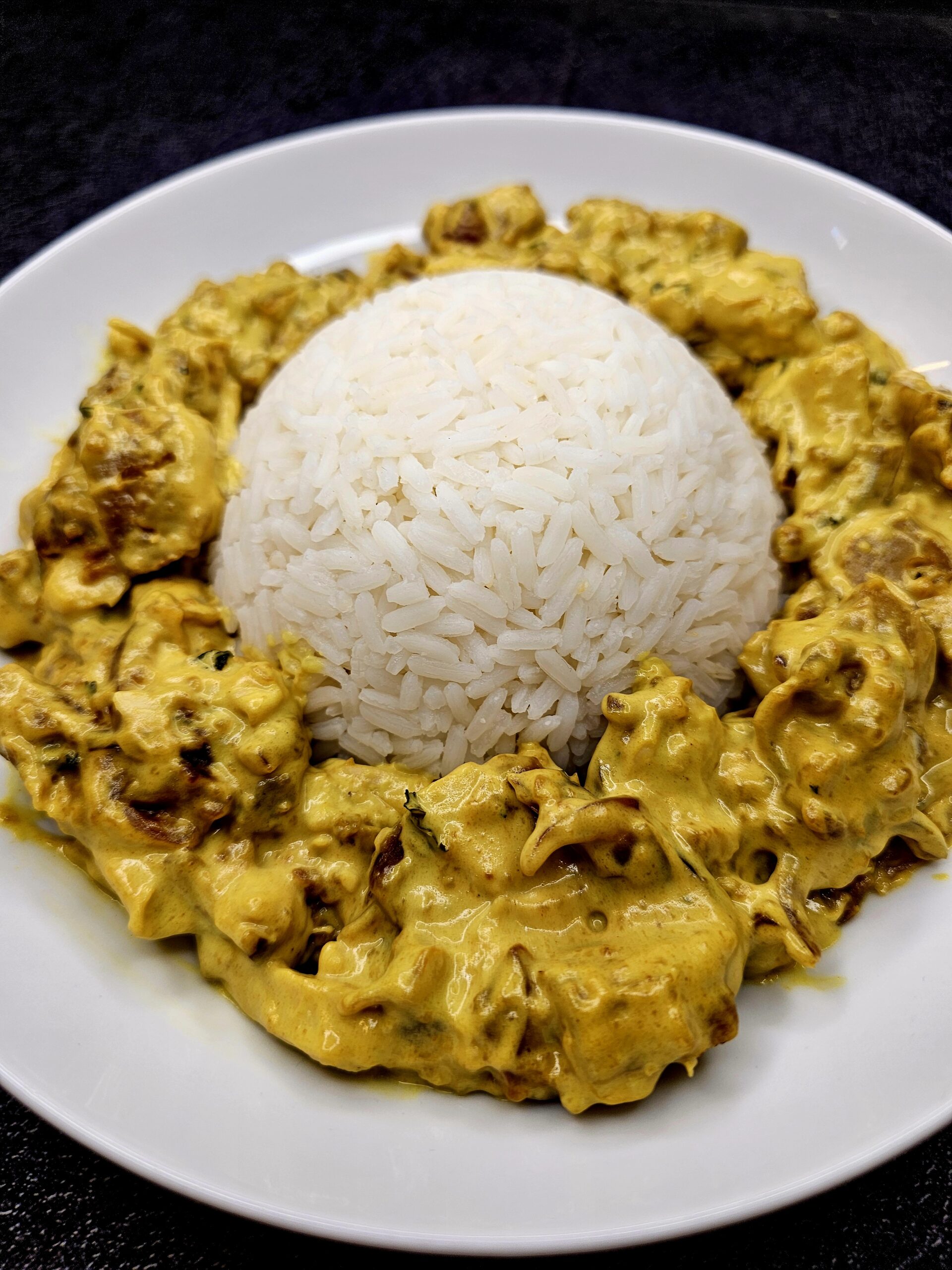 Emincé végétal à l'ananas caramélisé