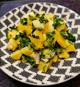 Salade de panais à l&rsquo;orange