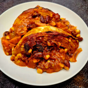 Chou mijoté Tex Mex