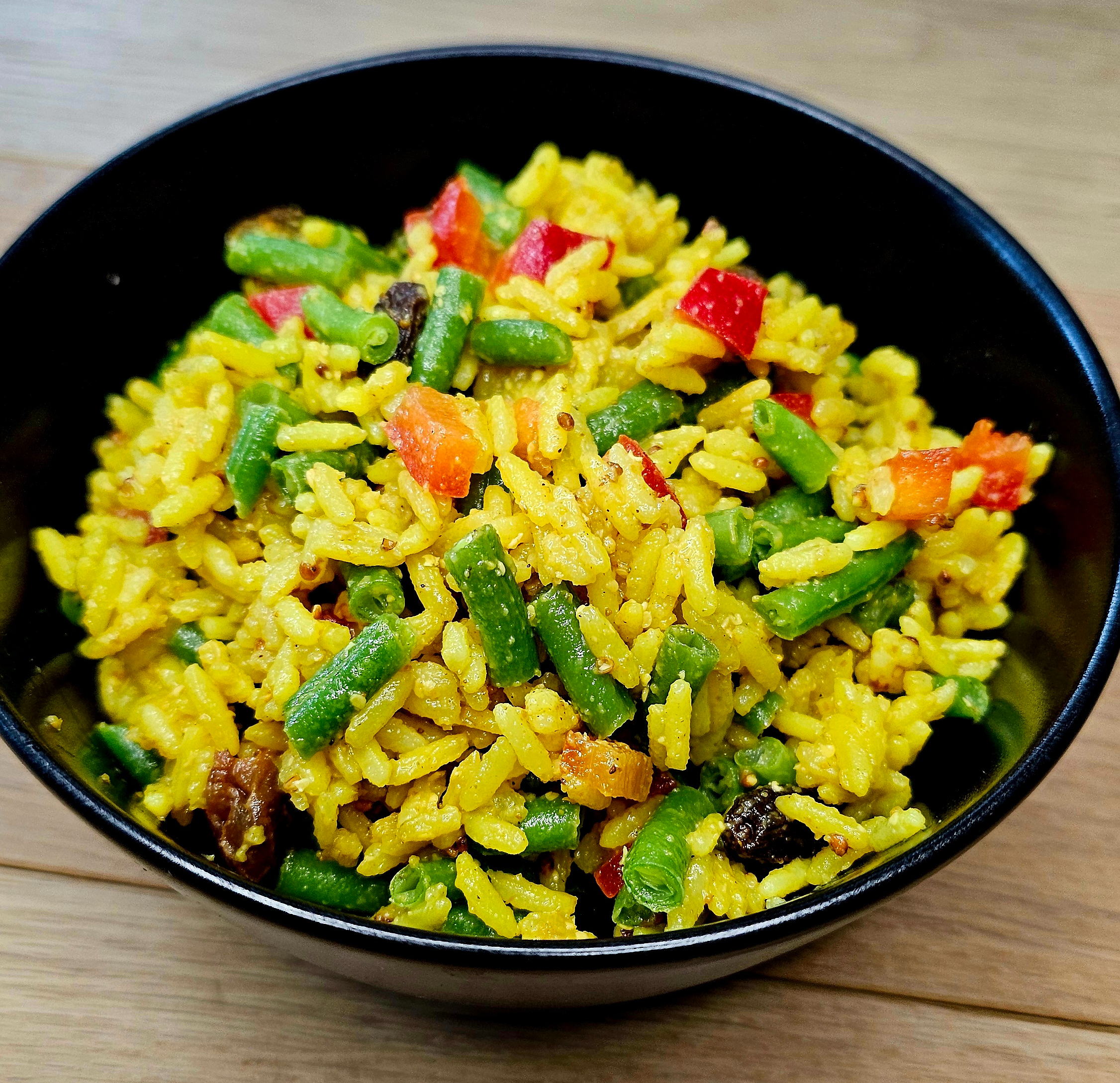 Salade de riz aux épices