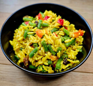 Salade de riz aux épices